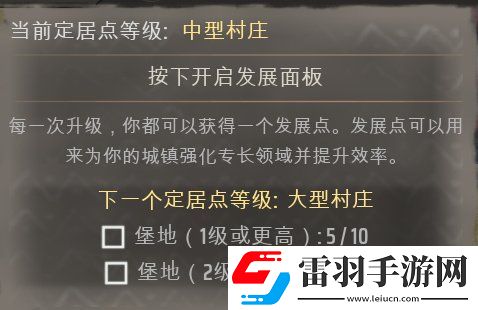 莊園領(lǐng)主新手入門攻略