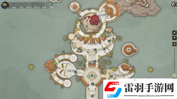 塔瑞斯世界全地圖探索點(diǎn)位有哪些