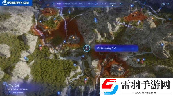 阿凡達潘多拉邊境刃翅蛾在哪