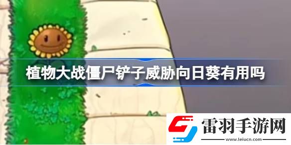 植物大戰(zhàn)僵尸鏟子威脅向日葵有用嗎