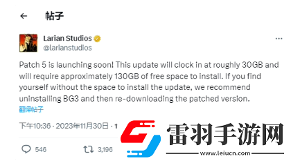 博德之門35號補(bǔ)丁或?qū)ㄊ裁?></p><p>常見問題：如果玩家的剩余磁盤不夠大，沒有足夠的空間安裝本次更新，推薦卸載博德之門 3游戲，然后重新下載補(bǔ)丁版本。</p><p>補(bǔ)丁內(nèi)容：根據(jù) 5 號補(bǔ)丁更新日志，本次更新帶來了全新的通關(guān)結(jié)局、新的游戲模式，改善了庫存訪問等等。</p><p>本次更新帶來了全新的結(jié)局，發(fā)生在原本故事結(jié)束 6 個月之后，拉瑞安工作室表示：</p><p>你將體驗到電影級別的全新過場動畫，與您的同伴重聚以回憶和交換故事，閱讀老朋友寄來的信件，并通過博德之口公報的更新了解最新的博德之門新聞。</p><p>本次更新還引入了 2 個可玩模式，一個是榮譽(yù)模式，難度進(jìn)一步提高，比此前的戰(zhàn)術(shù)家模式難度更高。還有一個新的自定義模式，可以讓玩家創(chuàng)建自己的游戲模式。</p><p style=