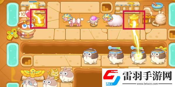 保衛(wèi)蘿卜4法老歸來第9關(guān)金蘿卜技巧