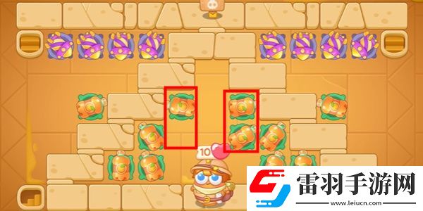 保衛(wèi)蘿卜4法老歸來第13關(guān)攻略