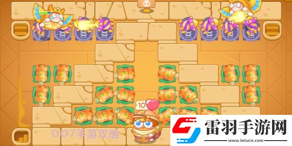 保衛(wèi)蘿卜4法老歸來第13關(guān)攻略
