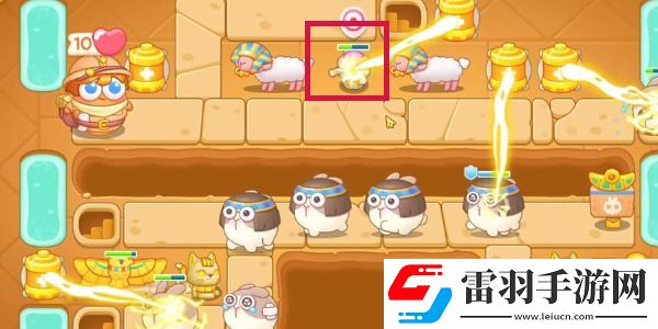 保衛(wèi)蘿卜4法老歸來第9關(guān)金蘿卜技巧