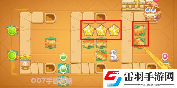 保衛(wèi)蘿卜4法老歸來(lái)第18關(guān)攻略