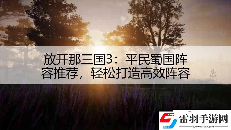 放開那三國3