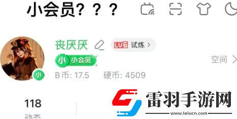 b站年度小會(huì)員怎么開通