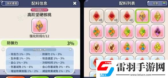 沖呀餅干人王國(guó)高級(jí)配料獲得攻略