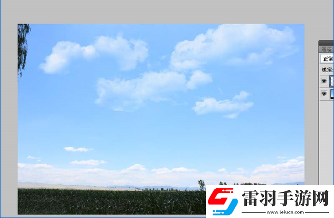 使用PS制作出浮動云彩gif動畫的具體操作流程