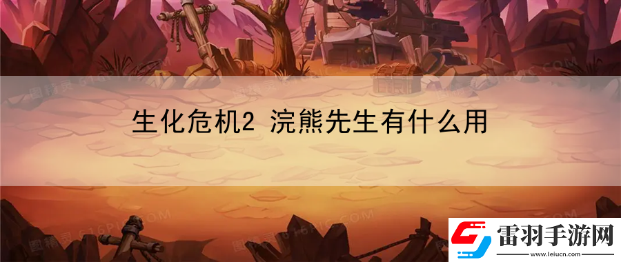 生化危機(jī)2浣熊先生有什么用