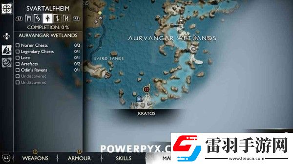 戰(zhàn)神5諸神黃昏奧爾范格濕地奧丁的渡鴉位置在哪