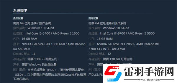 黑神話悟空多少g內(nèi)存