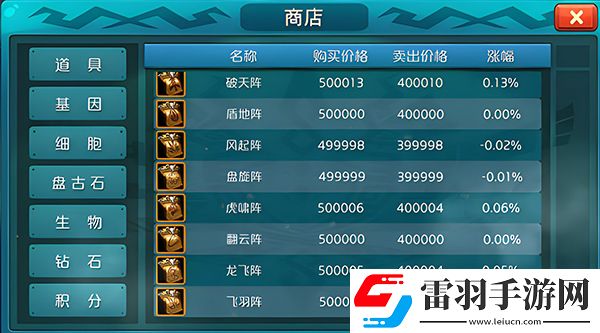 達(dá)爾文進(jìn)化島陣法介紹