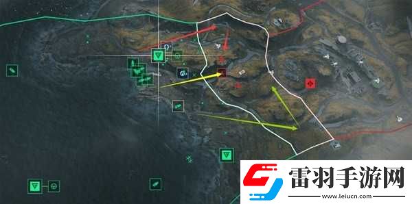 三角洲行動攀升A點戰(zhàn)術(shù)地形分析