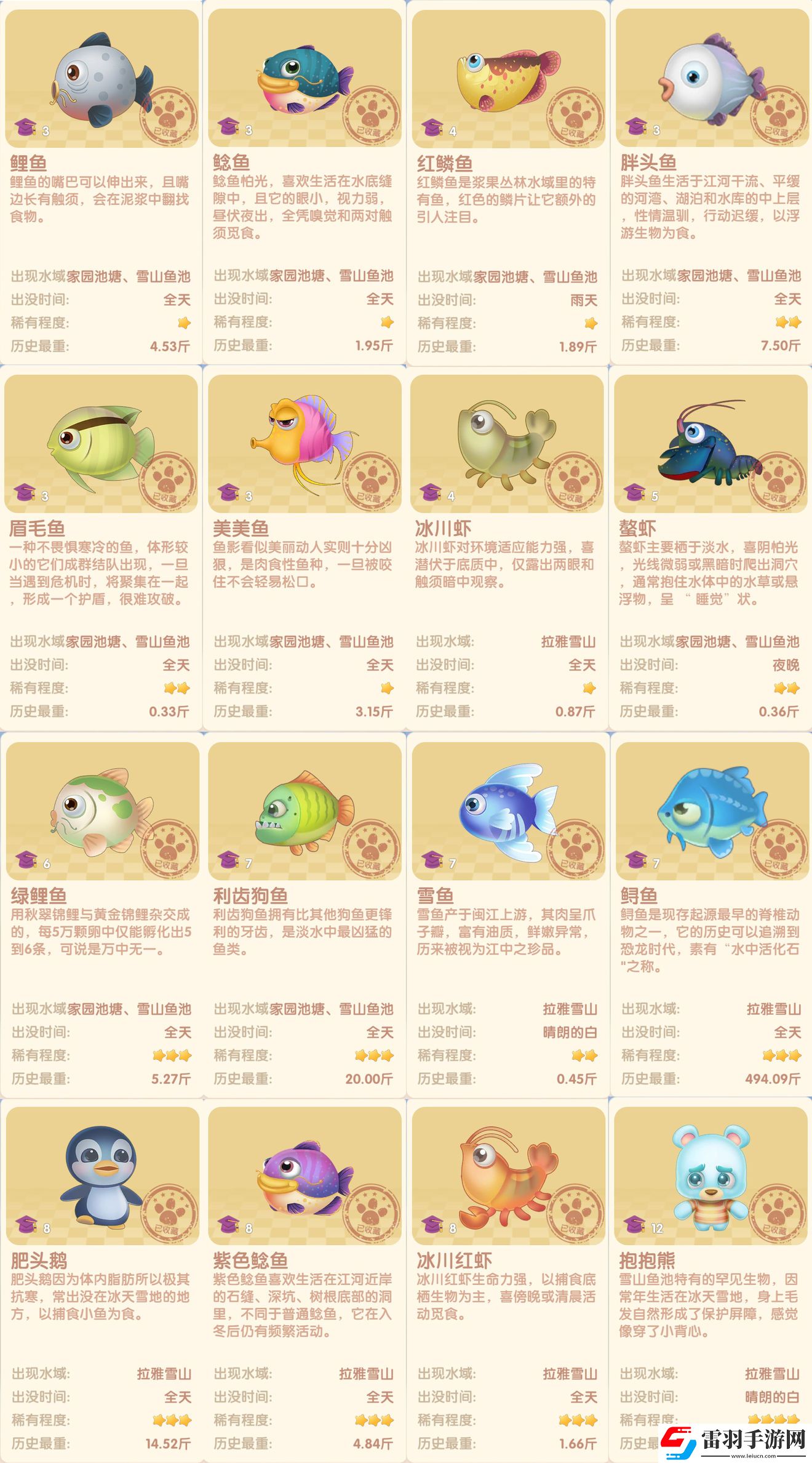 摩爾莊園魷魚垂釣位置介紹