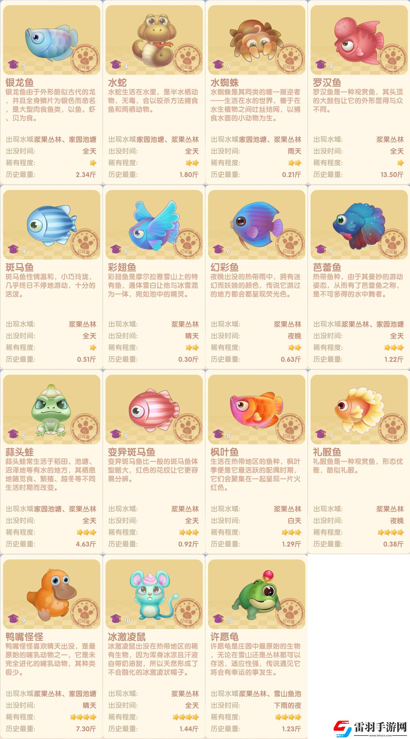 摩爾莊園魷魚垂釣位置介紹