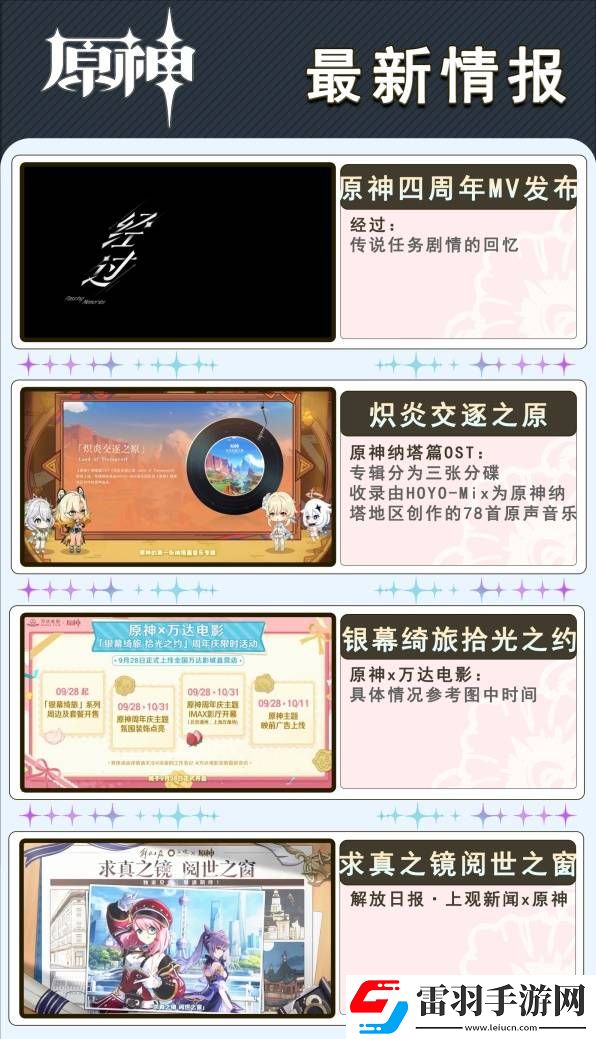 原神5.1版本更新了什么5.1版本更新內(nèi)容預覽
