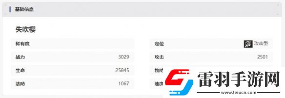 龍族卡塞爾之門矢吹櫻技能是什么