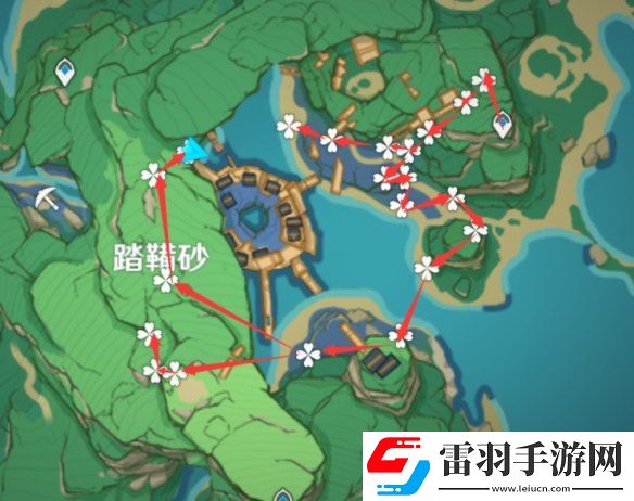 原神2.7鳴草采集點原神2.7鳴草采集路線