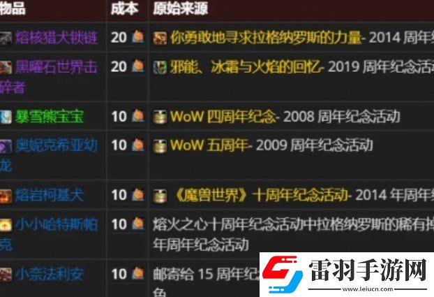 魔獸世界20周年慶慶典代幣獲得方法魔獸世界20周年慶代幣怎么領(lǐng)取