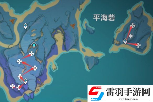 原神2.7鳴草采集點原神2.7鳴草采集路線