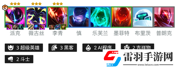 金鏟鏟之戰(zhàn)S8.5超級(jí)派克陣容搭配攻略