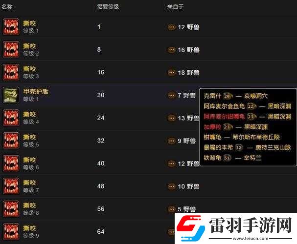 魔獸世界懷舊服寶寶訓(xùn)練指南