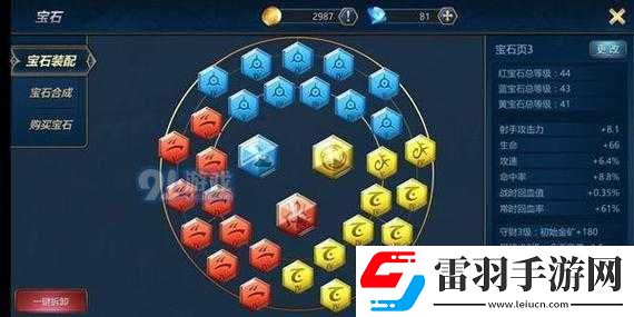 帝國崛起四大文明寶石搭配攻略