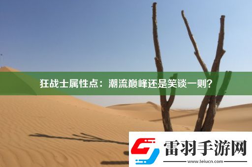 狂戰(zhàn)士屬性點(diǎn)