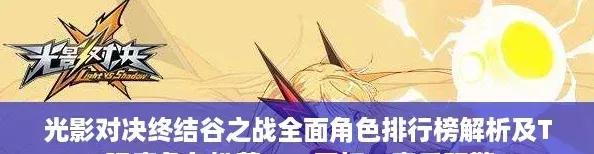 光影對(duì)決終結(jié)谷之戰(zhàn)全面角色排行榜解析及T0強(qiáng)度角色推薦