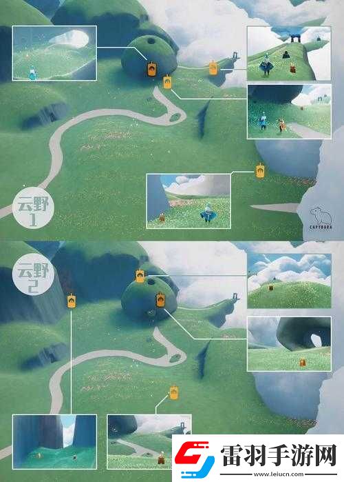 光遇4.2大蠟燭位置分布解析