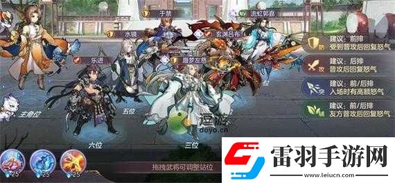 國志幻想大陸流虹郭嘉呂布陣容詳解