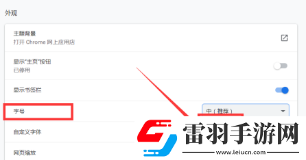 谷歌瀏覽器怎樣更改字號(hào)谷歌瀏覽器更改字號(hào)的方法