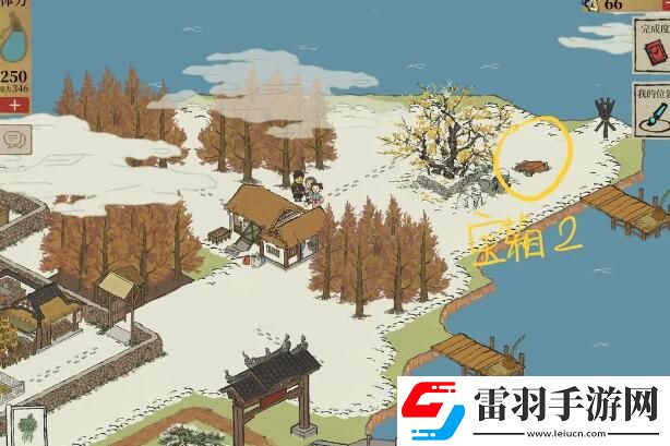 江南百景圖歙縣雙鯉寶箱鑰匙位置