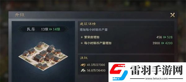 三國(guó)謀定天下繁榮度怎么提升