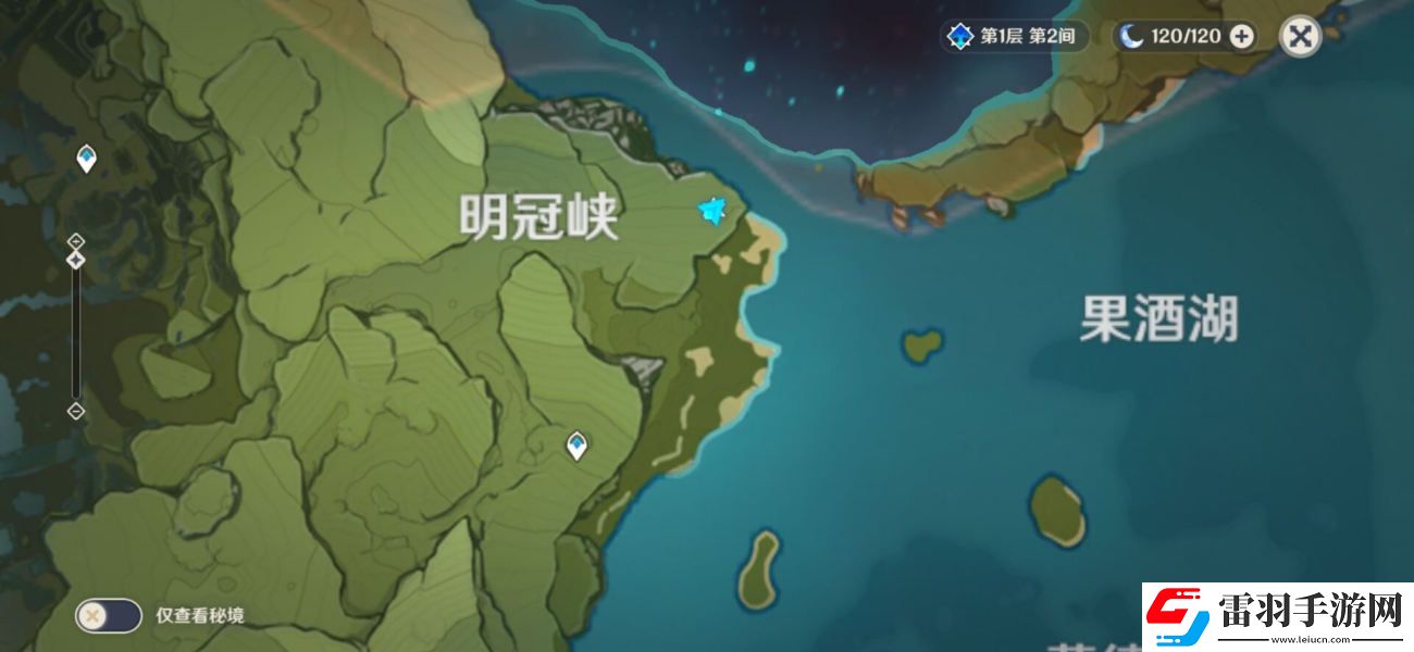 原神蒙德地靈龕分布圖