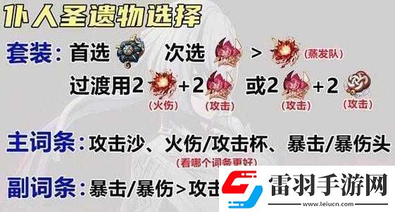 原神女仆滿命圣遺物最佳搭配選擇策略探討