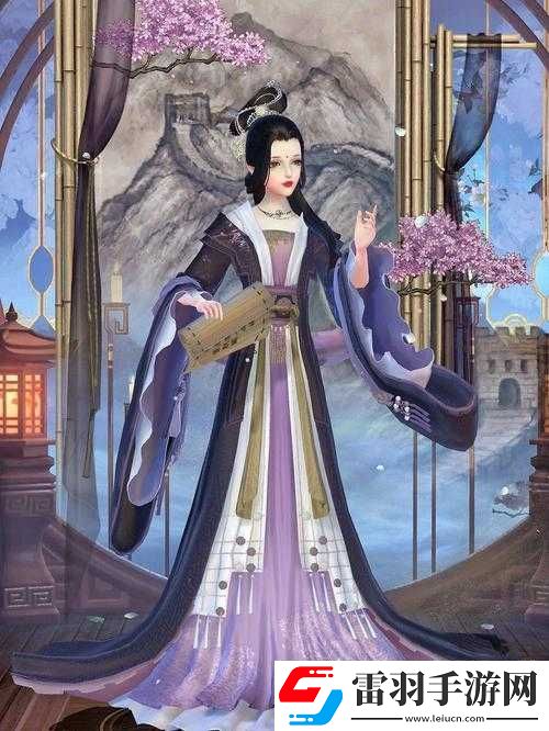 云裳羽衣裊娜少女羞歲月無(wú)憂愁
