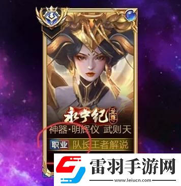 王者榮耀巔峰排名標(biāo)志什么意思