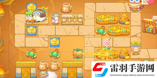 保衛(wèi)蘿卜4法老歸來(lái)第48關(guān)攻略