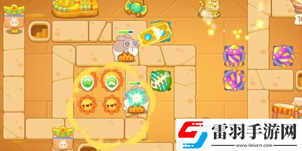 保衛(wèi)蘿卜4法老歸來(lái)第50關(guān)攻略