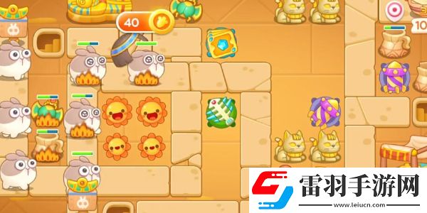 保衛(wèi)蘿卜4法老歸來(lái)第50關(guān)攻略