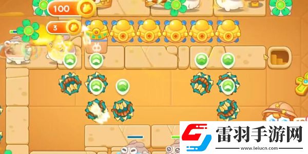 保衛(wèi)蘿卜4法老歸來第38關(guān)攻略