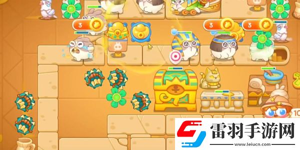 保衛(wèi)蘿卜4法老歸來第38關(guān)攻略
