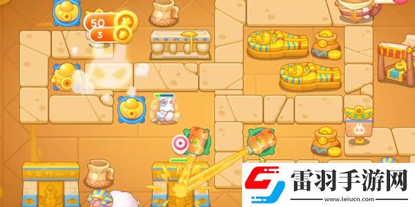 保衛(wèi)蘿卜4法老歸來(lái)第48關(guān)攻略