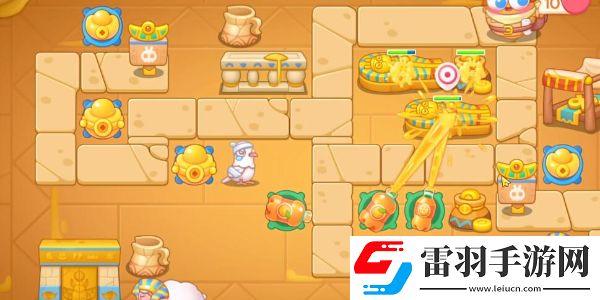 保衛(wèi)蘿卜4法老歸來(lái)第48關(guān)攻略