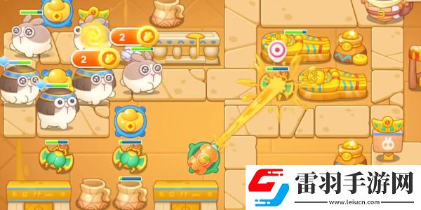 保衛(wèi)蘿卜4法老歸來(lái)第48關(guān)攻略