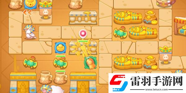 保衛(wèi)蘿卜4法老歸來(lái)第48關(guān)攻略