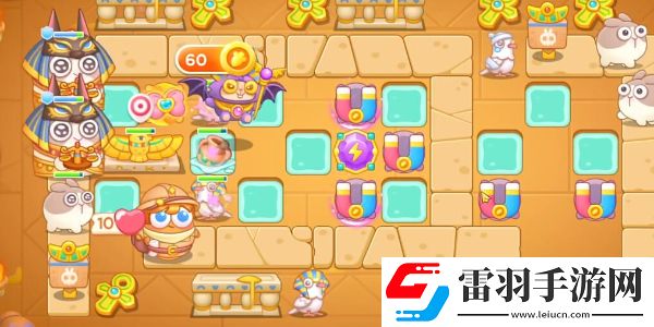 保衛(wèi)蘿卜4法老歸來(lái)第57關(guān)攻略